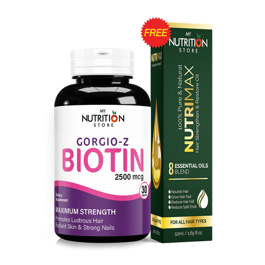 GORGIO-Z-BIOTIN AND FREE NUTRIMAX OIL