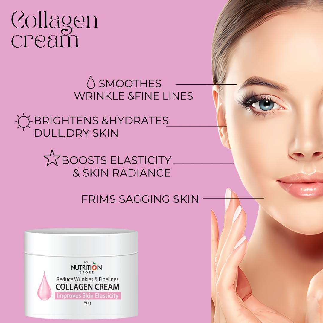 COLLAGEN CREAM IMPROVE SKIN ELASTICITY