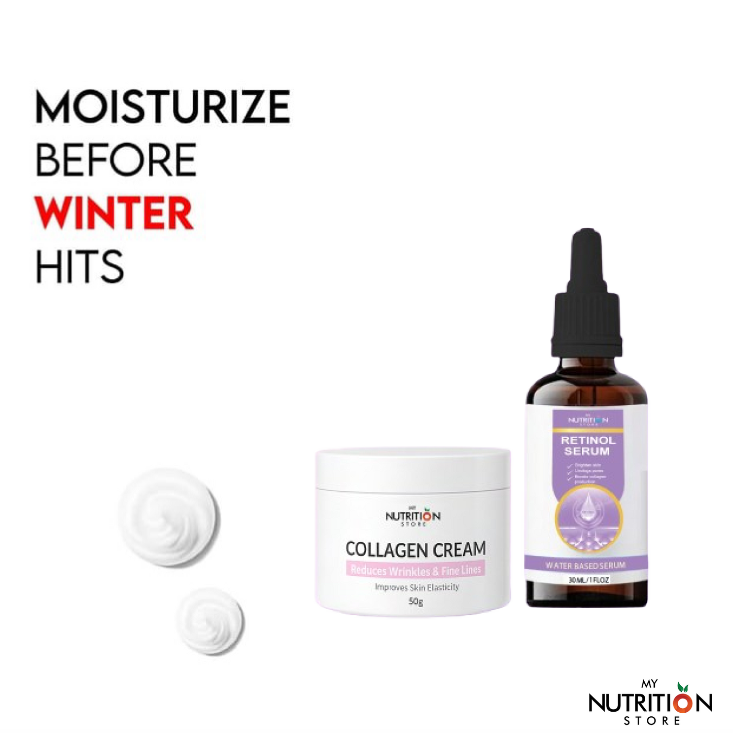 COLLAGEN CREAM + RETINOL SERUM