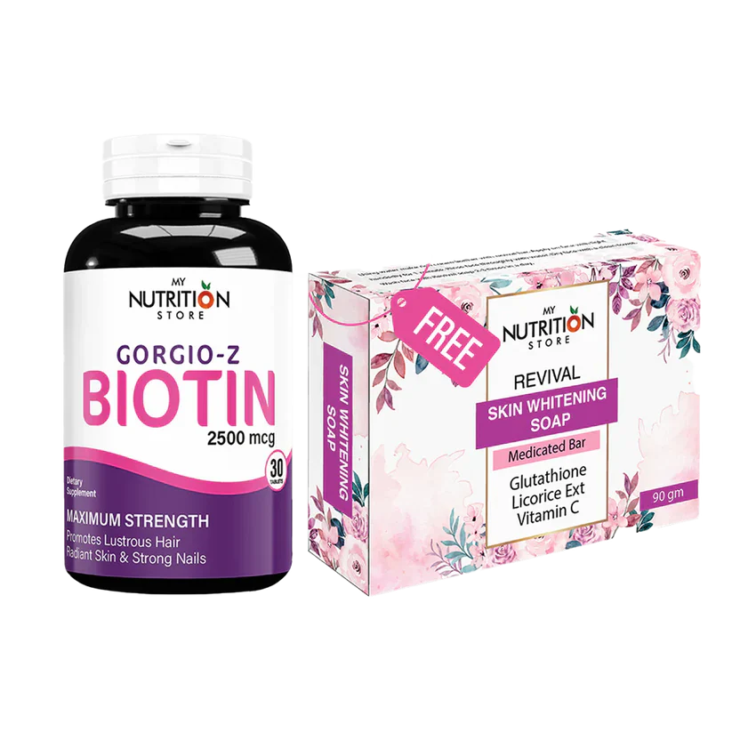 Buy Gorgio-Z-Biotin AND Get Beauty Soap