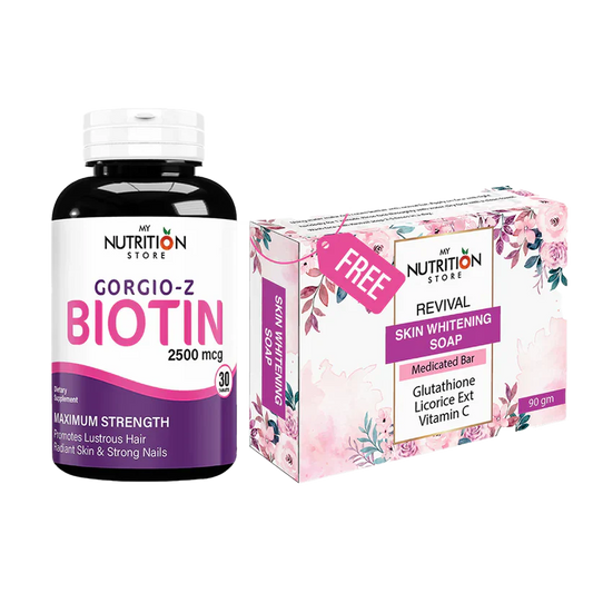 Buy Gorgio-Z-Biotin AND Get Beauty Soap