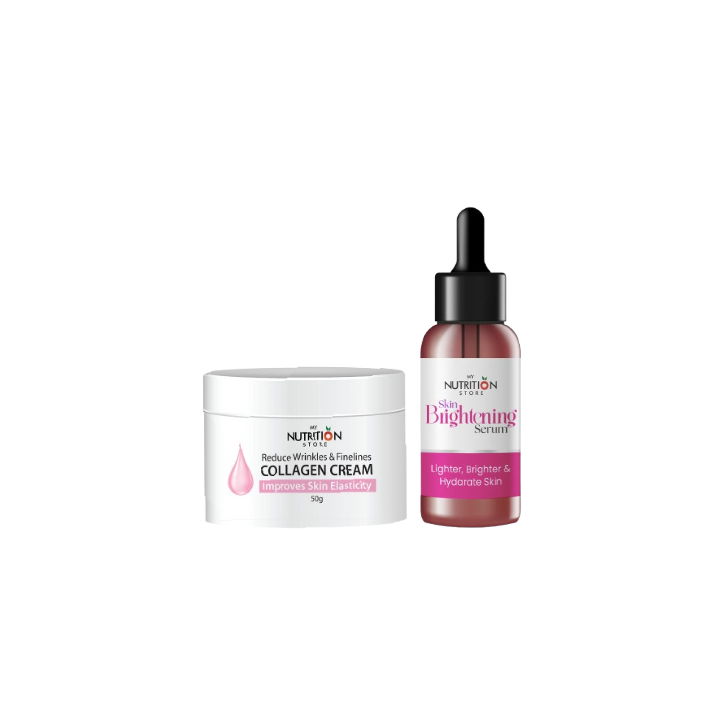 RADIANT GLOW DUO BRIGHTENING SERUM AND COLLAGEN CREAM