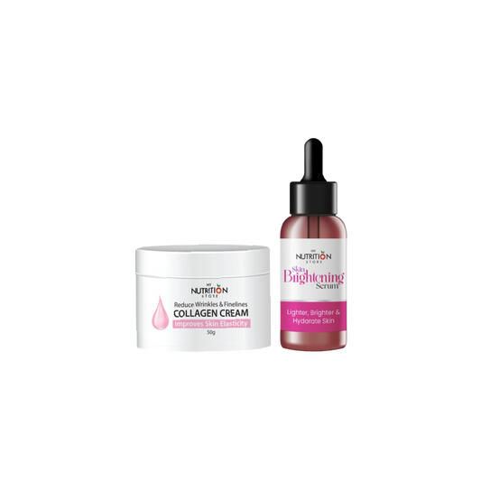 RADIANT GLOW DUO BRIGHTENING SERUM AND COLLAGEN CREAM