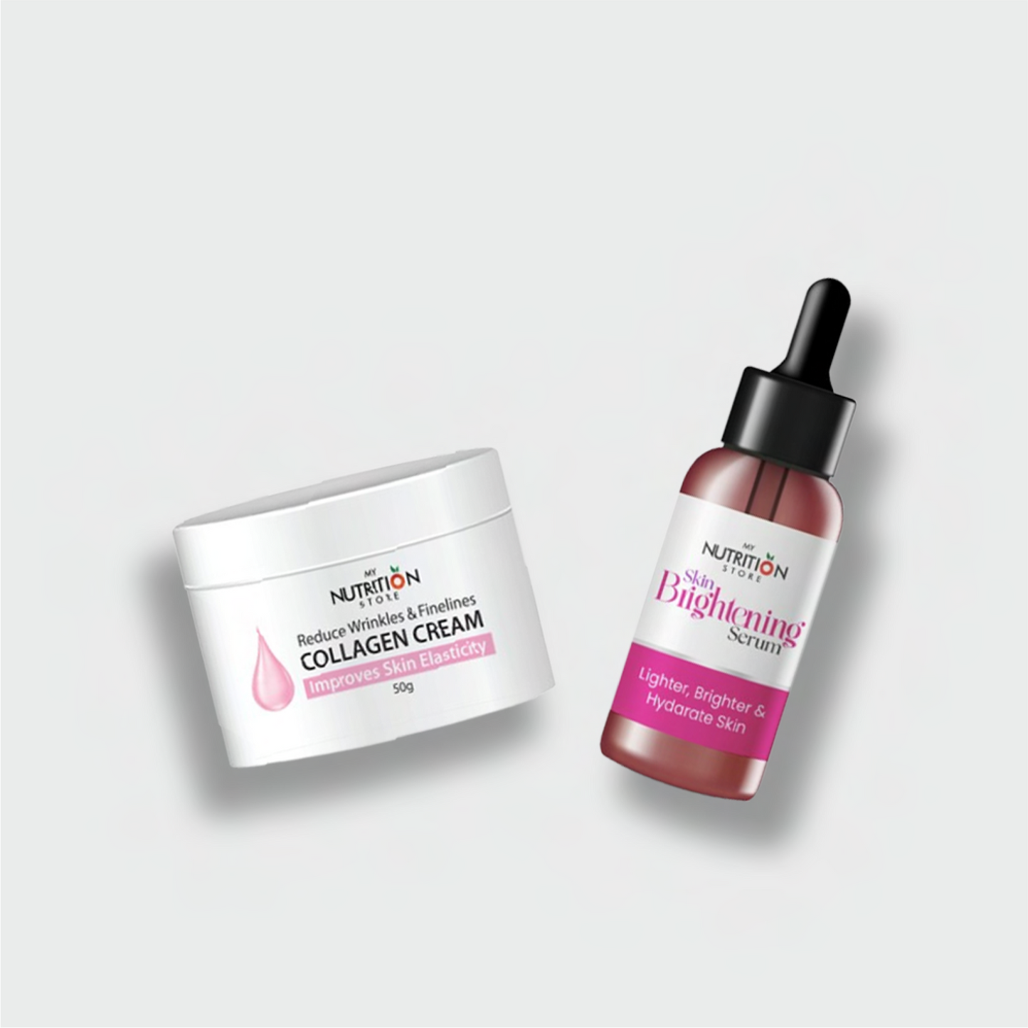 RADIANT GLOW DUO BRIGHTENING SERUM AND COLLAGEN CREAM