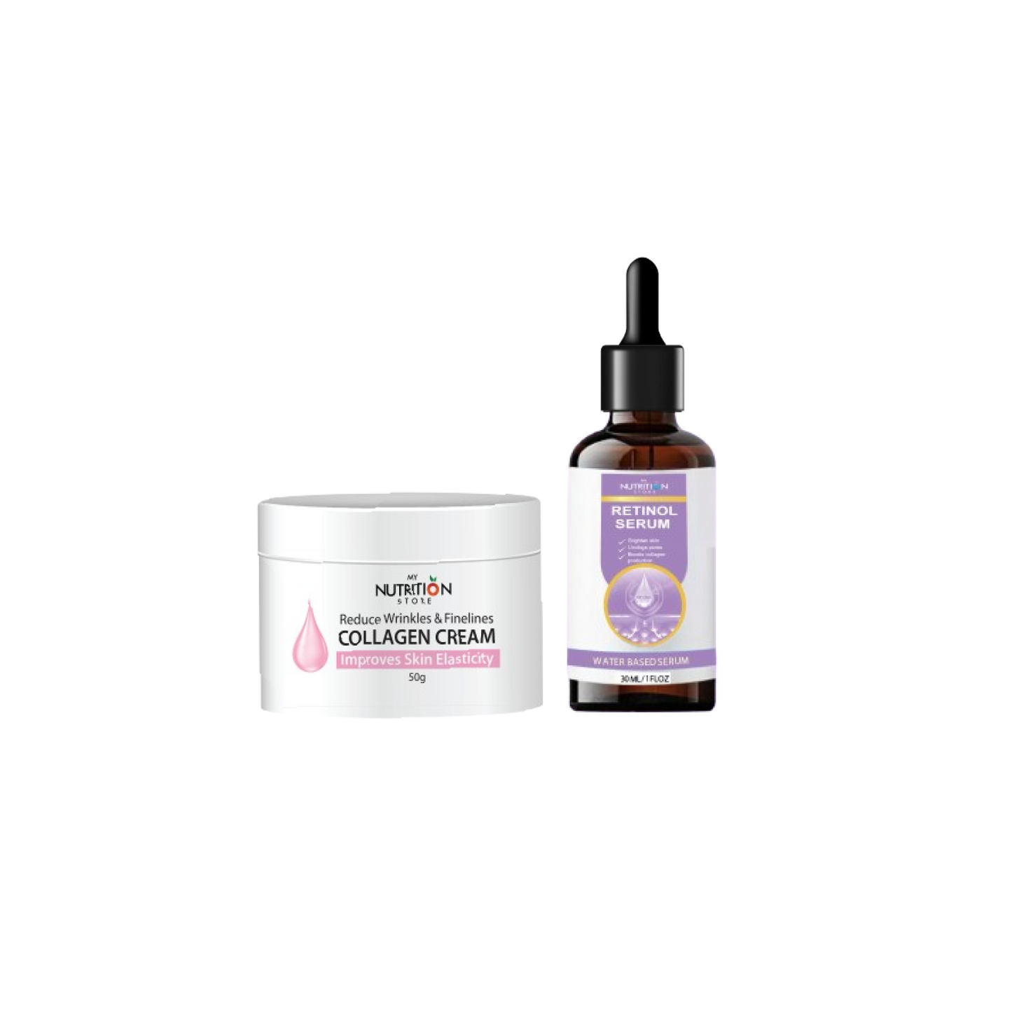 COLLAGEN CREAM + RETINOL SERUM
