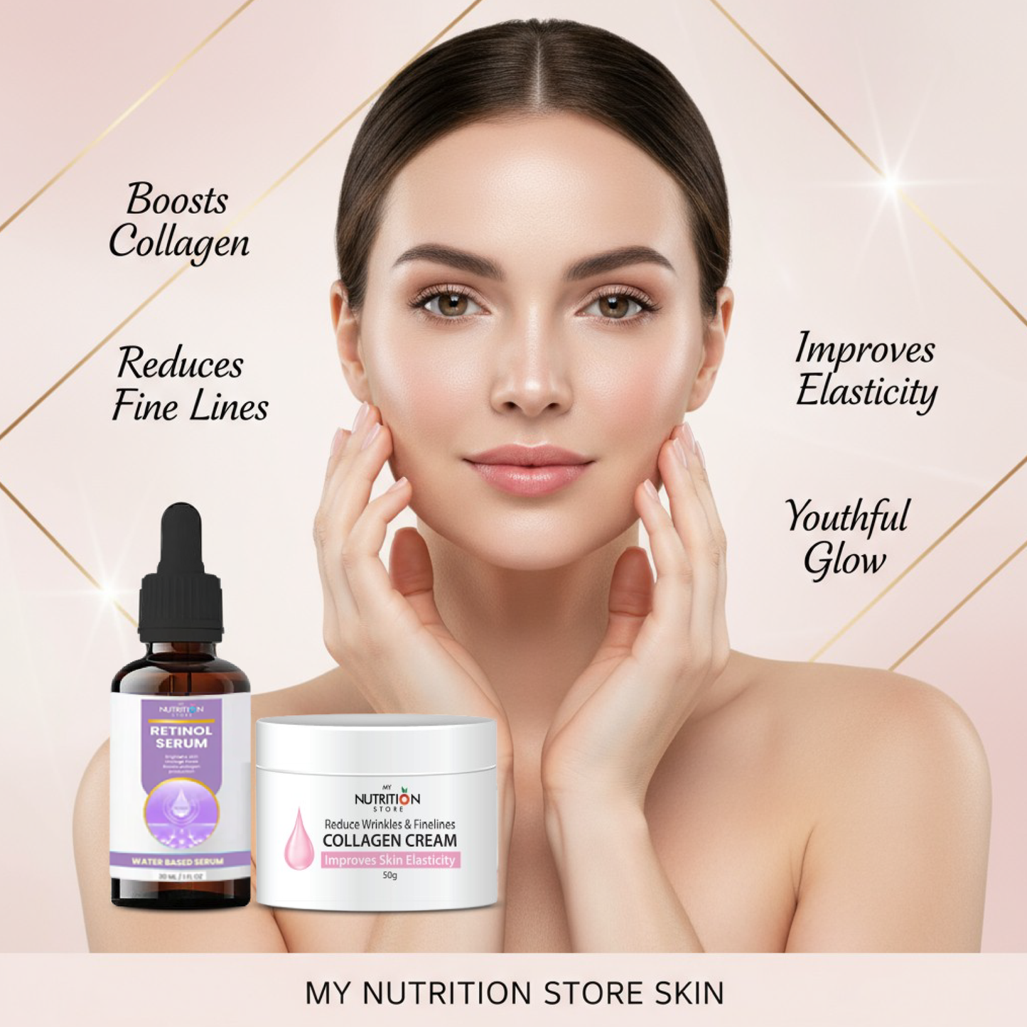 COLLAGEN CREAM + RETINOL SERUM